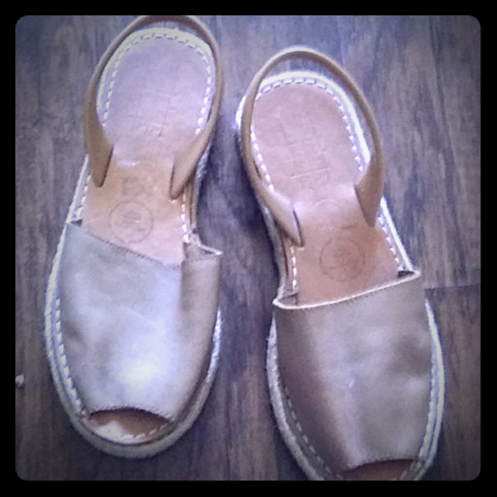 Cute tan sandals